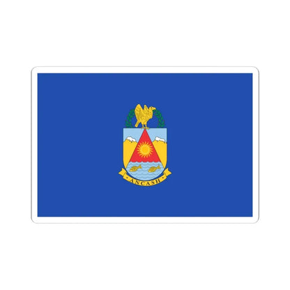 Bandera Ancash (Peru) STICKER Vinyl Kiss-Cut Decal 4 Inch White - The Sticker Space