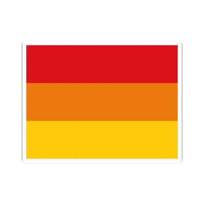 Bandera Andahuaylas (Peru) STICKER Vinyl Kiss-Cut Decal 2 Inch White - The Sticker Space