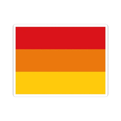 Bandera Andahuaylas (Peru) STICKER Vinyl Kiss-Cut Decal 3 Inch White - The Sticker Space