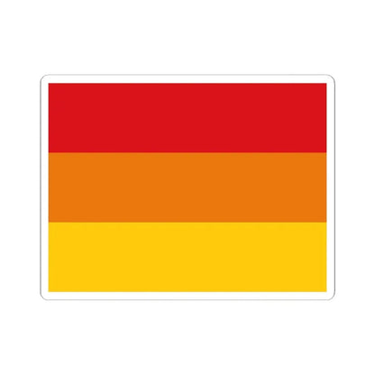 Bandera Andahuaylas (Peru) STICKER Vinyl Kiss-Cut Decal 4 Inch White - The Sticker Space