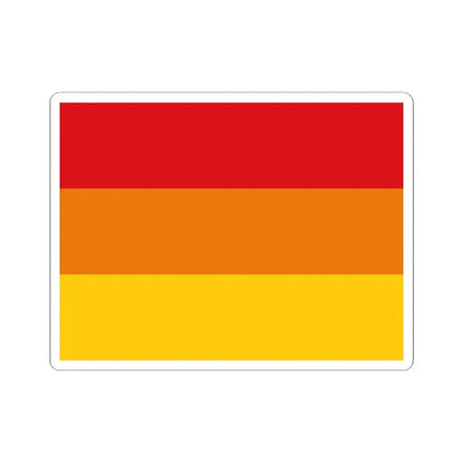 Bandera Andahuaylas (Peru) STICKER Vinyl Kiss-Cut Decal 6 Inch White - The Sticker Space