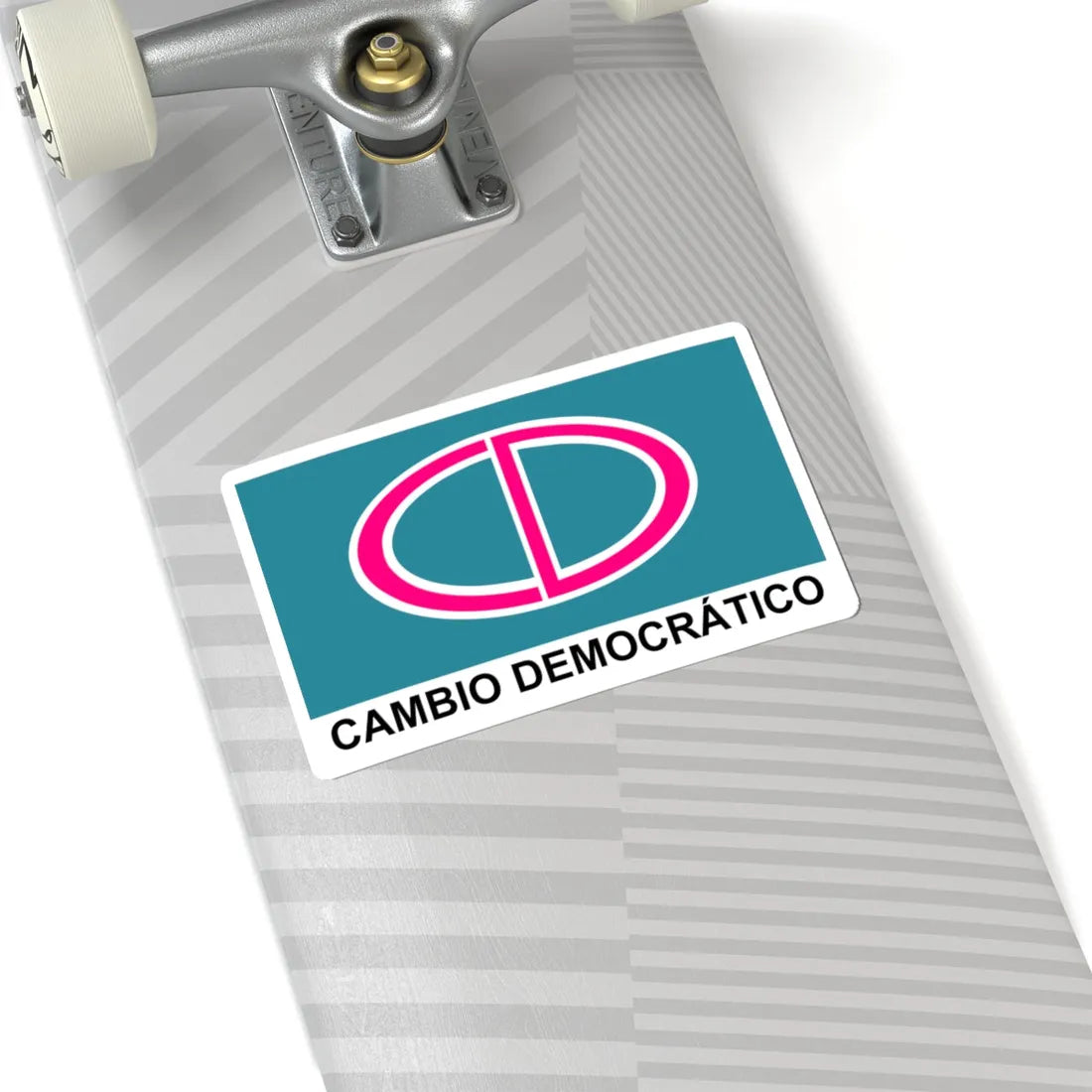 Bandera - Cambio Democratico Panama (Panama) STICKER Vinyl Kiss-Cut Decal - The Sticker Space