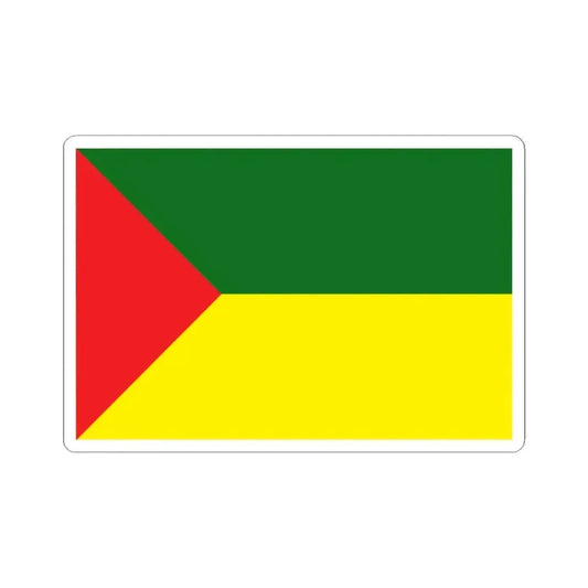 Bandera Canton Chordeleg (Ecuador) STICKER Vinyl Kiss-Cut Decal 2 Inch White - The Sticker Space