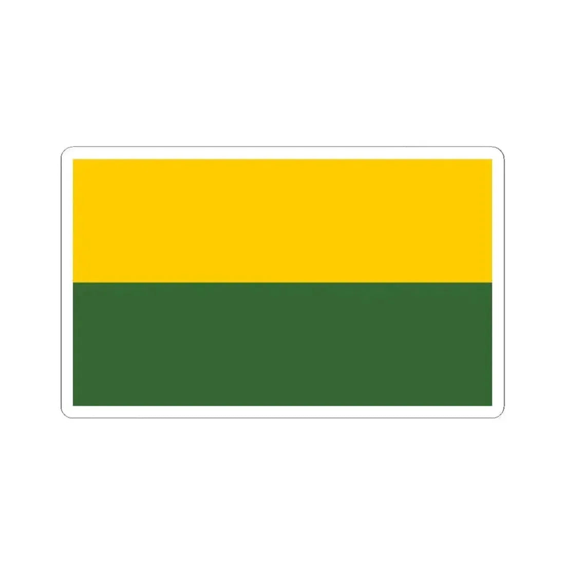 Bandera Canton El Pan (Ecuador) STICKER Vinyl Kiss-Cut Decal 2 Inch White - The Sticker Space