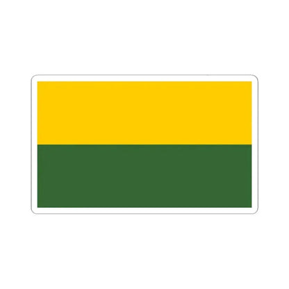 Bandera Canton El Pan (Ecuador) STICKER Vinyl Kiss-Cut Decal 3 Inch White - The Sticker Space