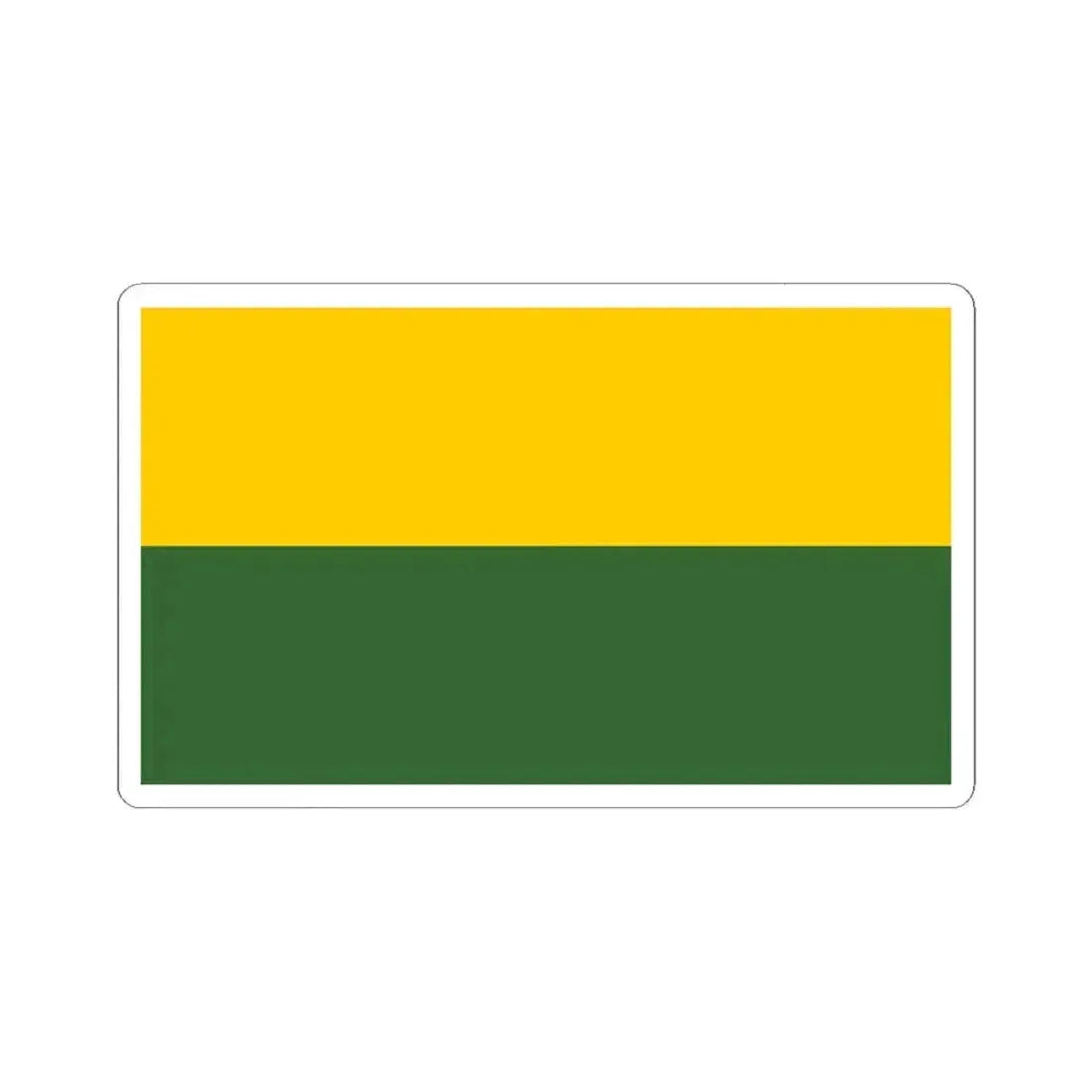 Bandera Canton El Pan (Ecuador) STICKER Vinyl Kiss-Cut Decal 6 Inch White - The Sticker Space