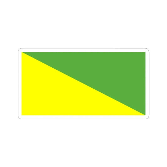 Bandera Canton Gualaquiza (Ecuador) STICKER Vinyl Kiss-Cut Decal 2 Inch White - The Sticker Space