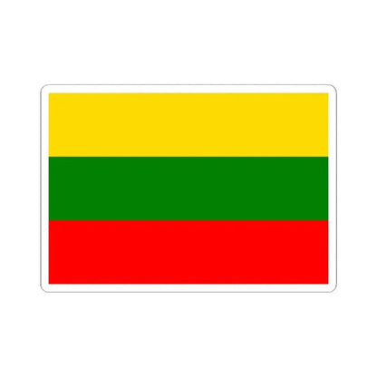 Bandera Canton Pucara (Ecuador) STICKER Vinyl Kiss-Cut Decal 3 Inch White - The Sticker Space