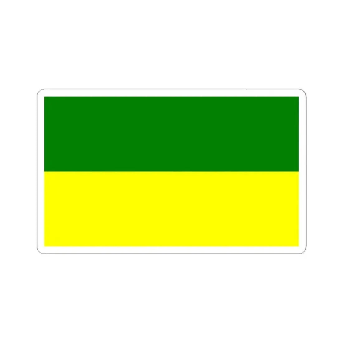 Bandera Canton San Fernando (Ecuador) STICKER Vinyl Kiss-Cut Decal 2 Inch White - The Sticker Space