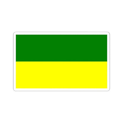 Bandera Canton San Fernando (Ecuador) STICKER Vinyl Kiss-Cut Decal 2 Inch White - The Sticker Space