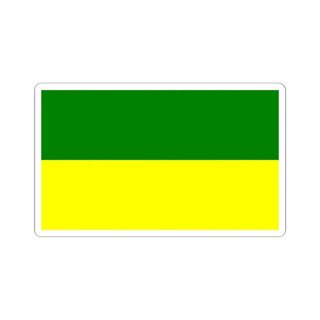 Bandera Canton San Fernando (Ecuador) STICKER Vinyl Kiss-Cut Decal 3 Inch White - The Sticker Space