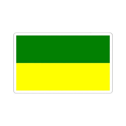 Bandera Canton San Fernando (Ecuador) STICKER Vinyl Kiss-Cut Decal 3 Inch White - The Sticker Space