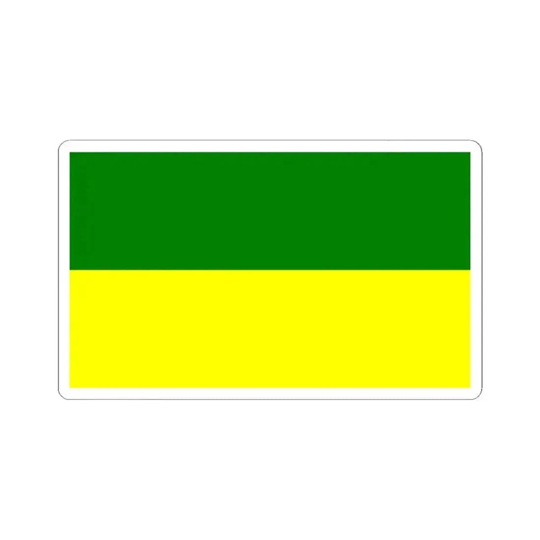 Bandera Canton San Fernando (Ecuador) STICKER Vinyl Kiss-Cut Decal 4 Inch White - The Sticker Space