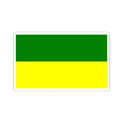 Bandera Canton San Fernando (Ecuador) STICKER Vinyl Kiss-Cut Decal 6 Inch White - The Sticker Space