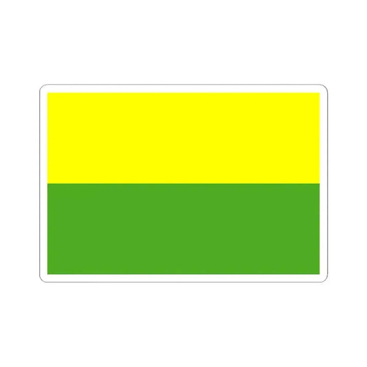 Bandera Canton Sevilla de Oro (Ecuador) STICKER Vinyl Kiss-Cut Decal 2 Inch White - The Sticker Space