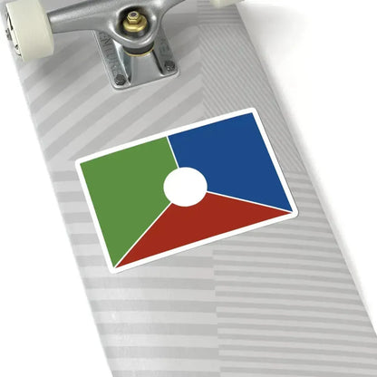 Bandera ciudad de Reconquista Santa Fe (Argentina) STICKER Vinyl Kiss-Cut Decal - The Sticker Space