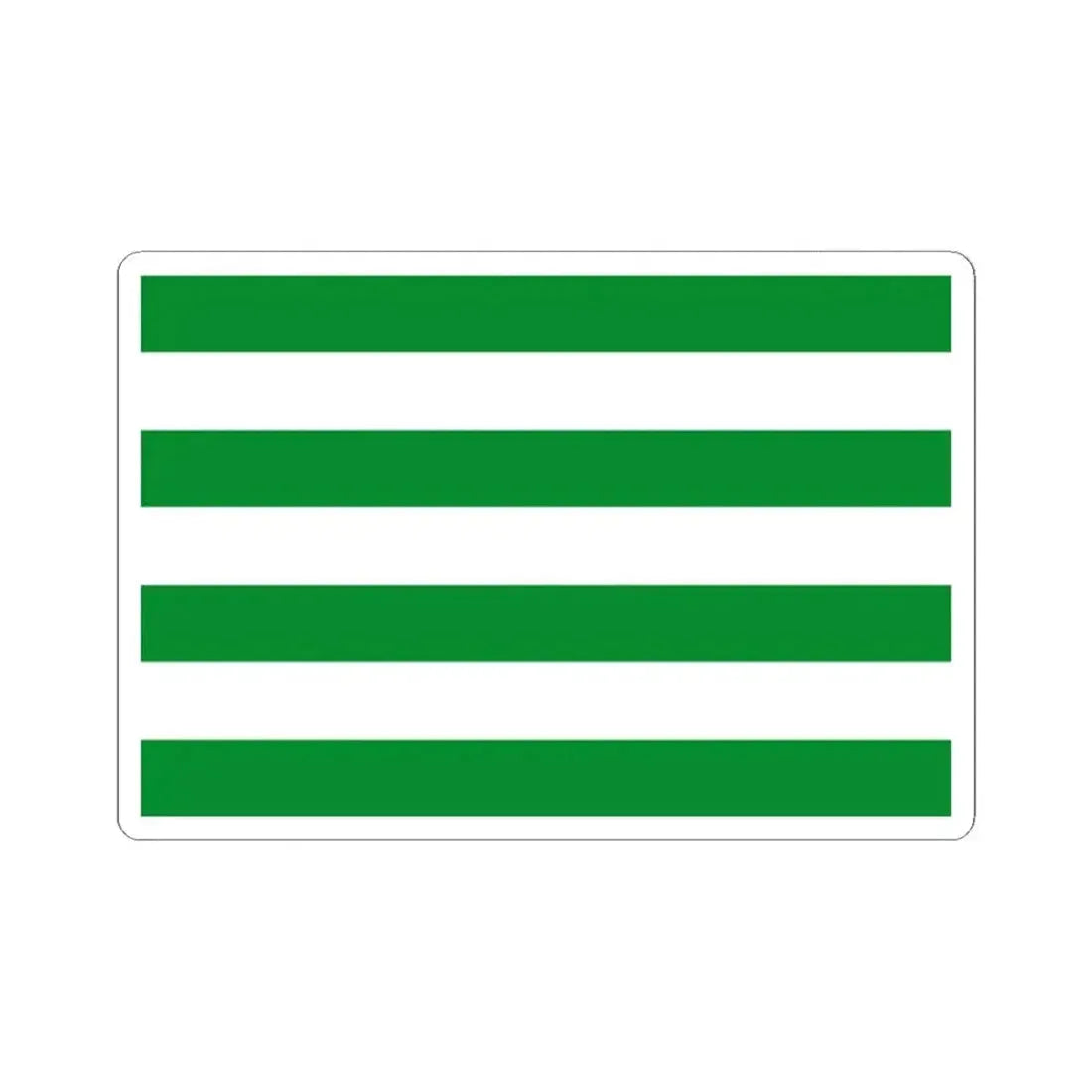 Bandera de Alvarado Costa Rica (Costa Rica) STICKER Vinyl Kiss-Cut Decal 2 Inch White - The Sticker Space