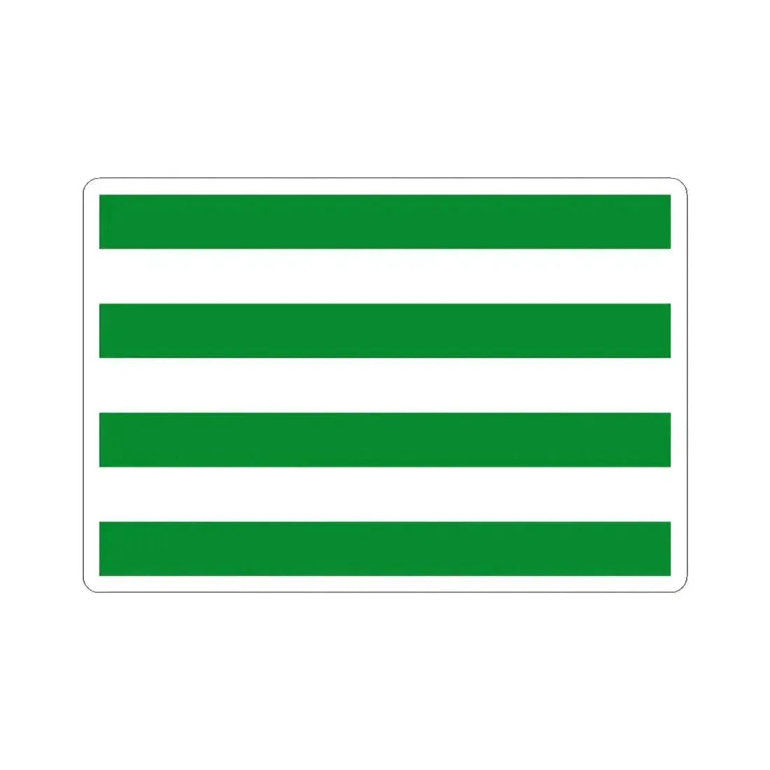 Bandera de Alvarado Costa Rica (Costa Rica) STICKER Vinyl Kiss-Cut Decal 3 Inch White - The Sticker Space