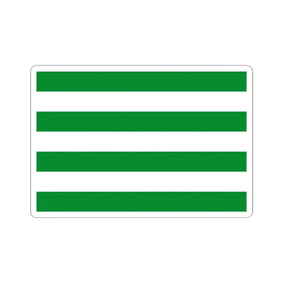 Bandera de Alvarado Costa Rica (Costa Rica) STICKER Vinyl Kiss-Cut Decal 4 Inch White - The Sticker Space