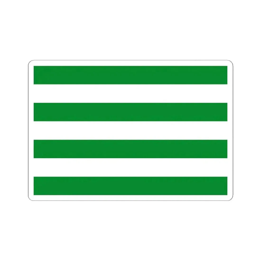 Bandera de Alvarado Costa Rica (Costa Rica) STICKER Vinyl Kiss-Cut Decal 6 Inch White - The Sticker Space