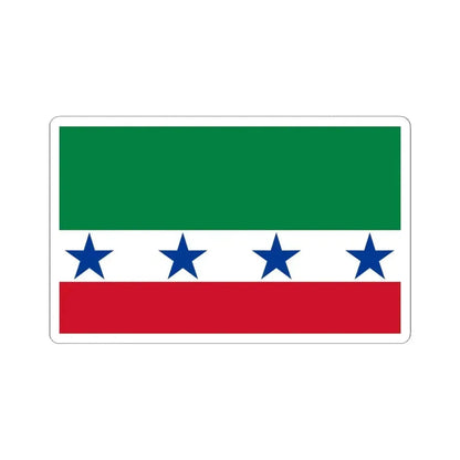 Bandera de Archidona Ecuador (Ecuador) STICKER Vinyl Kiss-Cut Decal 6 Inch White - The Sticker Space