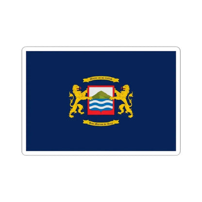 Bandera de Arica (Chile) STICKER Vinyl Kiss-Cut Decal 4 Inch White - The Sticker Space