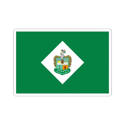 Bandera de Babahoyo (Ecuador) STICKER Vinyl Kiss-Cut Decal 2 Inch White - The Sticker Space