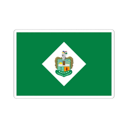 Bandera de Babahoyo (Ecuador) STICKER Vinyl Kiss-Cut Decal 6 Inch White - The Sticker Space