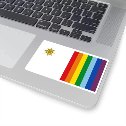 Bandera de Banos del Inca Peru (Peru) STICKER Vinyl Kiss-Cut Decal - The Sticker Space