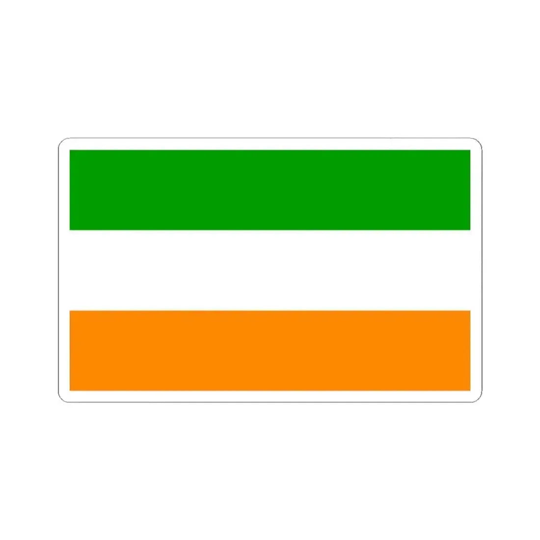 Bandera de Barva Costa Rica (Costa Rica) STICKER Vinyl Kiss-Cut Decal 2 Inch White - The Sticker Space