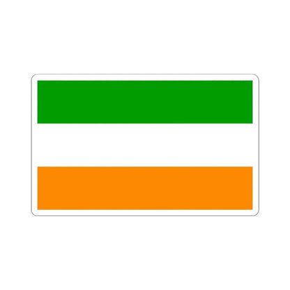 Bandera de Barva Costa Rica (Costa Rica) STICKER Vinyl Kiss-Cut Decal 4 Inch White - The Sticker Space