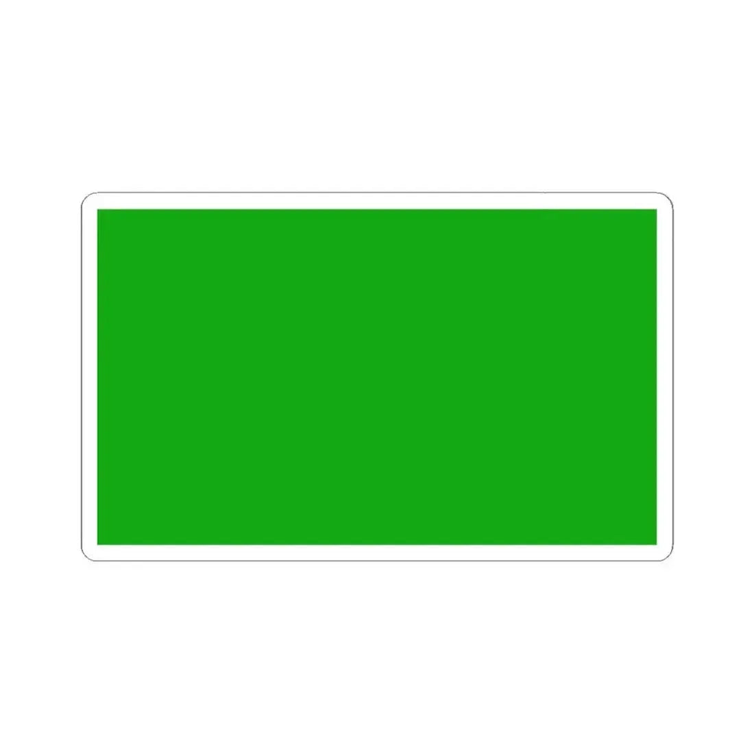 Bandera de Beni (Bolivia) STICKER Vinyl Kiss-Cut Decal 6 Inch White - The Sticker Space