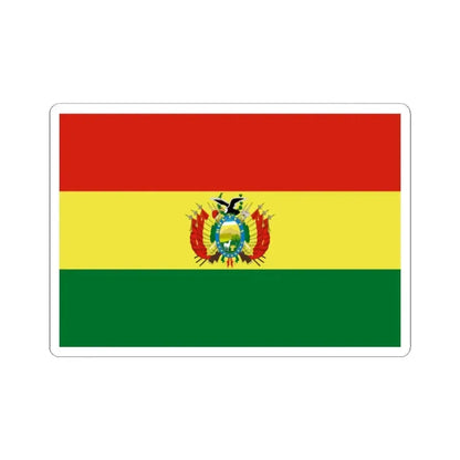 Bandera de Bolivia Estado (Bolivia) STICKER Vinyl Kiss-Cut Decal 2 Inch White - The Sticker Space