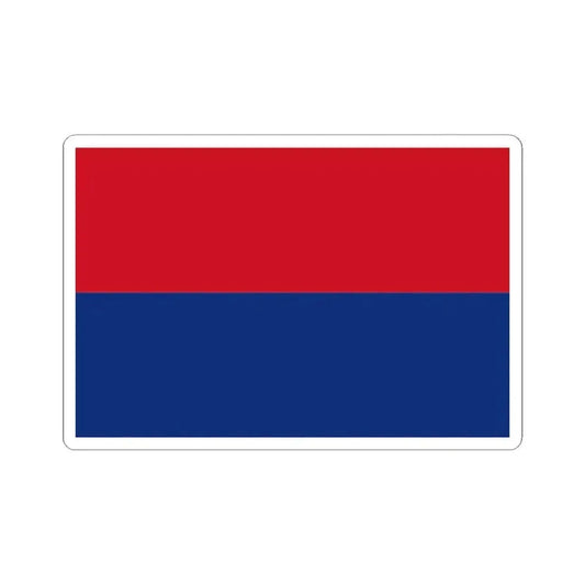 Bandera de Cartago Costa Rica (Costa Rica) STICKER Vinyl Kiss-Cut Decal 2 Inch White - The Sticker Space