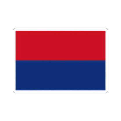 Bandera de Cartago Costa Rica (Costa Rica) STICKER Vinyl Kiss-Cut Decal 3 Inch White - The Sticker Space