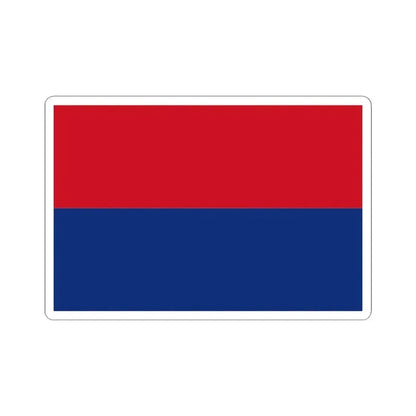 Bandera de Cartago Costa Rica (Costa Rica) STICKER Vinyl Kiss-Cut Decal 4 Inch White - The Sticker Space