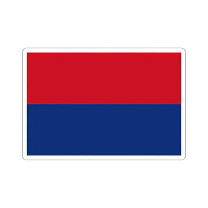 Bandera de Cartago Costa Rica (Costa Rica) STICKER Vinyl Kiss-Cut Decal 6 Inch White - The Sticker Space