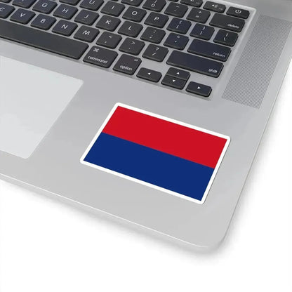 Bandera de Cartago Costa Rica (Costa Rica) STICKER Vinyl Kiss-Cut Decal - The Sticker Space
