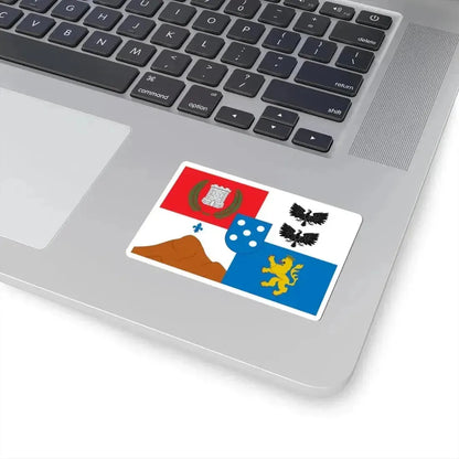 Bandera de Casablanca (Chile) STICKER Vinyl Kiss-Cut Decal - The Sticker Space