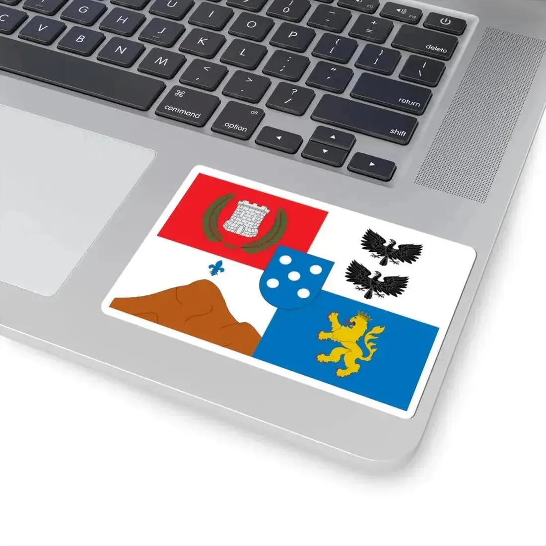 Bandera de Casablanca (Chile) STICKER Vinyl Kiss-Cut Decal - The Sticker Space