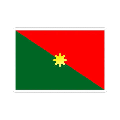 Bandera de Casanare (Colombia) STICKER Vinyl Kiss-Cut Decal 4 Inch White - The Sticker Space