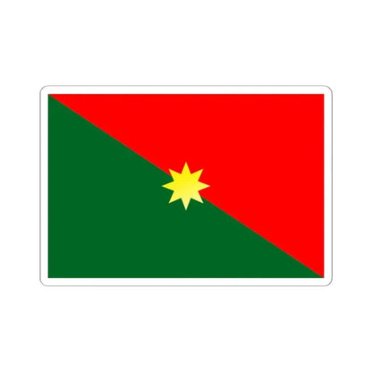 Bandera de Casanare (Colombia) STICKER Vinyl Kiss-Cut Decal 6 Inch White - The Sticker Space