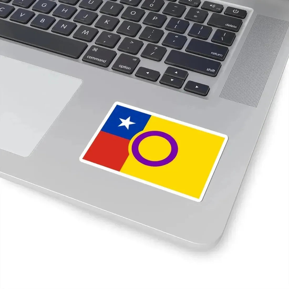 Bandera de Chile Intersexo (Chile) STICKER Vinyl Kiss-Cut Decal - The Sticker Space