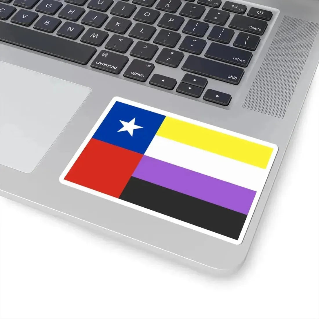 Bandera de Chile No Binarie (Chile) STICKER Vinyl Kiss-Cut Decal - The Sticker Space
