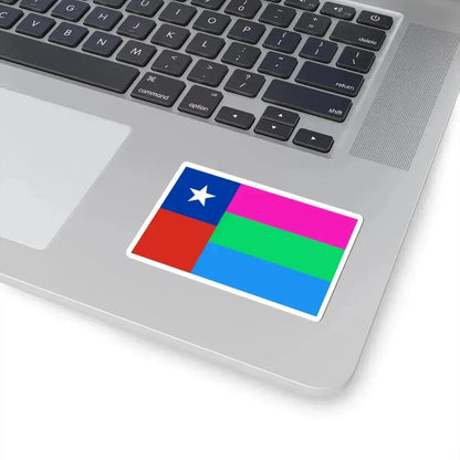 Bandera de Chile Polisexual (Chile) STICKER Vinyl Kiss-Cut Decal - The Sticker Space