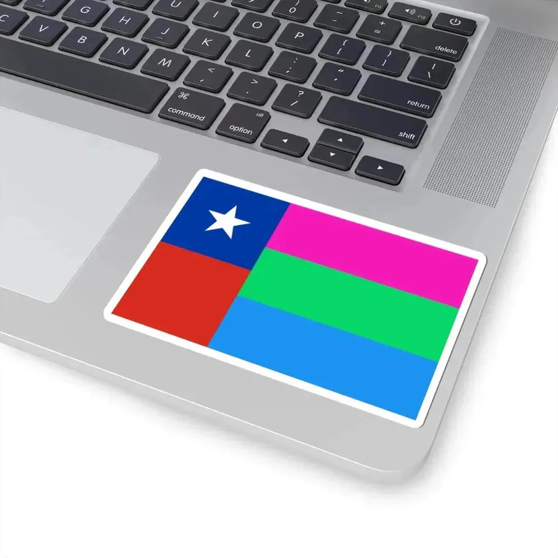 Bandera de Chile Polisexual (Chile) STICKER Vinyl Kiss-Cut Decal - The Sticker Space