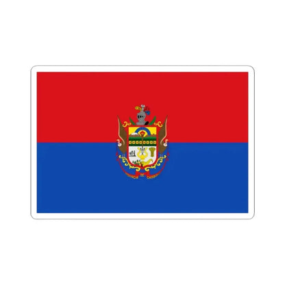 Bandera de Chimborazo (Ecuador) STICKER Vinyl Kiss-Cut Decal 2 Inch White - The Sticker Space