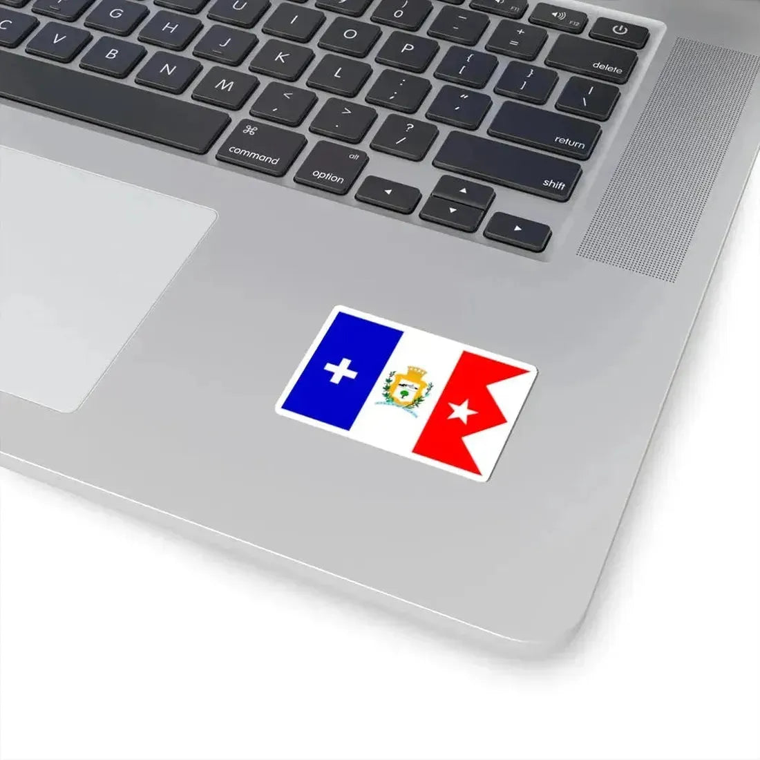 Bandera de Cienfuegos Cuba (Cuba) STICKER Vinyl Kiss-Cut Decal - The Sticker Space