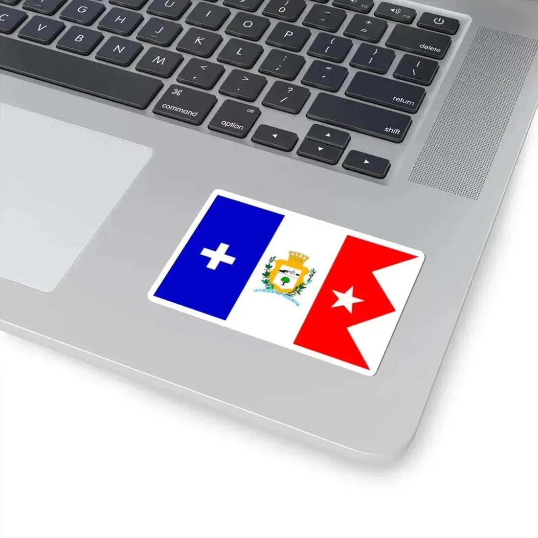 Bandera de Cienfuegos Cuba (Cuba) STICKER Vinyl Kiss-Cut Decal - The Sticker Space