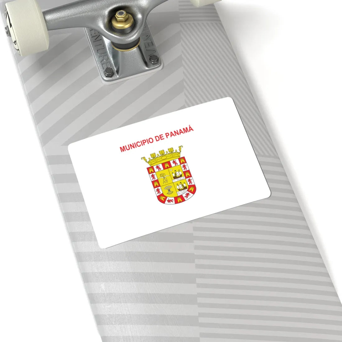 Bandera de Ciudad de Panama (Panama) STICKER Vinyl Kiss-Cut Decal - The Sticker Space